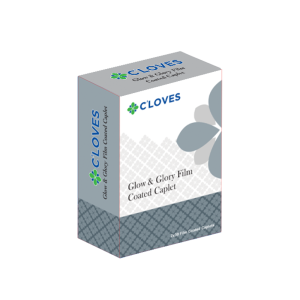 C'loves Glow & Glory Film Coated Caplet, nail, hair, skin supplements, vitamin B, Methylsulfonylmethane, Biotin, silicon, hair grow.