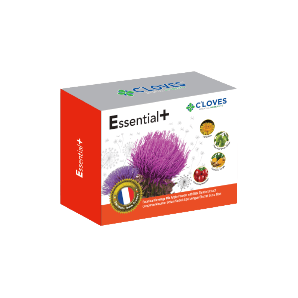C'loves Essential+, milk thistle, turmeric, cranberry, dandelion, olive leaf, Vitamin C, Multivitamin