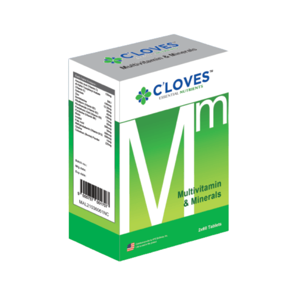 C'loves Multivitamins & Minerals Complex Film-Coated Tablets