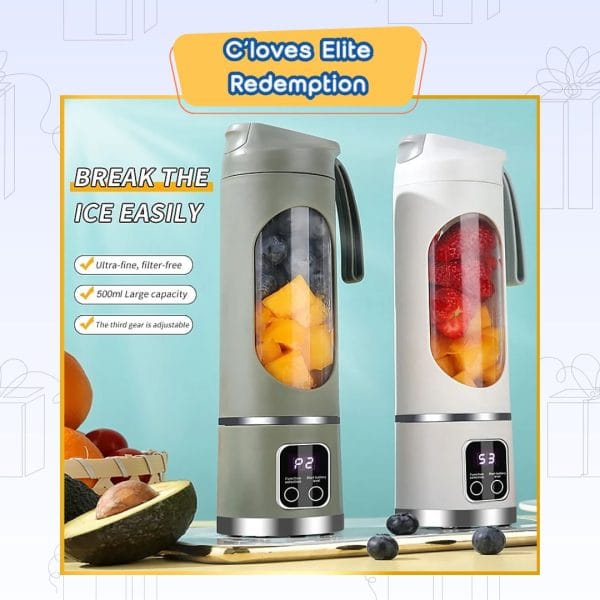 C'loves Elite Redemption, 500ML Portable Juicer Blender