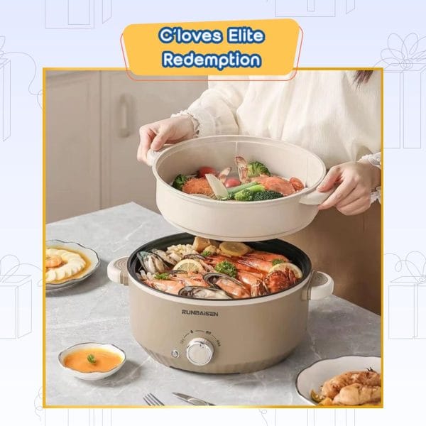 C'loves Elite Redemption, Capacity Multifunctional Electric Cooker