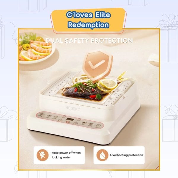 C'loves Elite Redemption, 26L 3 Layers Electric Food Steamer