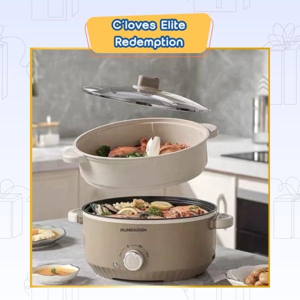 C'loves Elite Redemption, Capacity Multifunctional Electric Cooker