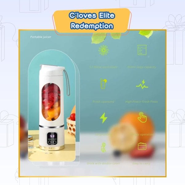 C'loves Elite Redemption, 500ML Portable Juicer Blender