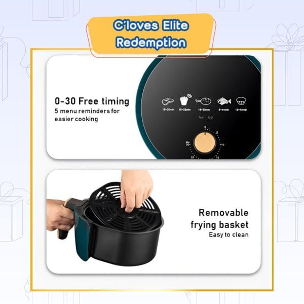 C'loves Elite Redemption, Air Fryer 7L