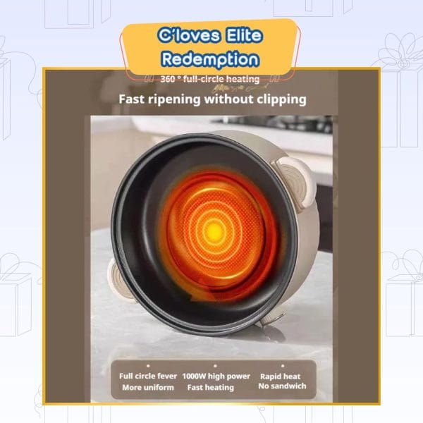C'loves Elite Redemption, Capacity Multifunctional Electric Cooker