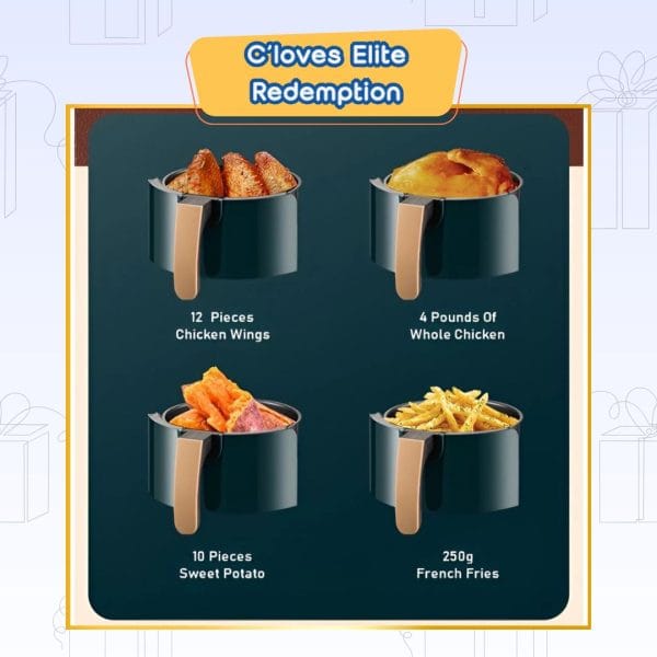 C'loves Elite Redemption, Air Fryer 7L